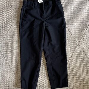 H&M Navy Cropped Dress Pants